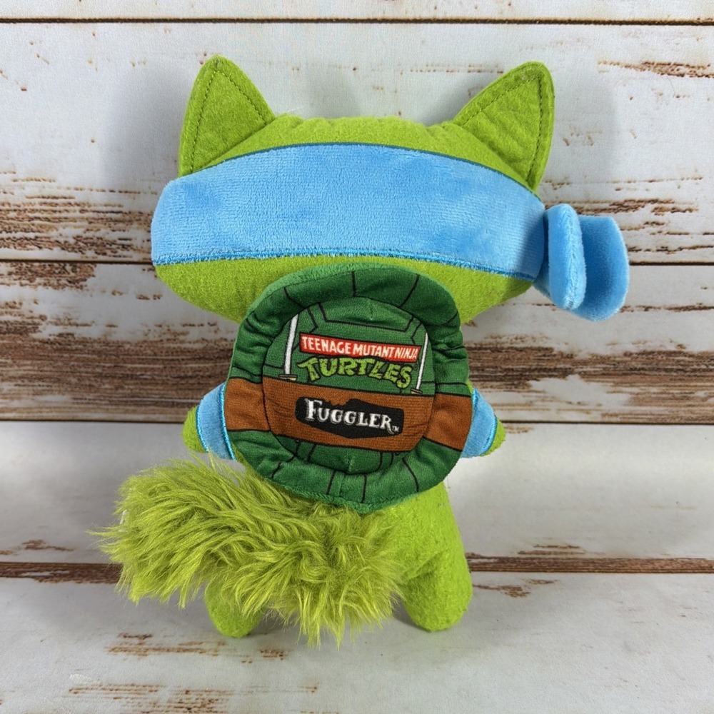 TMNT x Fuggler Leonardo Limited Edition Teenage Mutant Ninja Turtle Plush Used - Picture 2 of 4